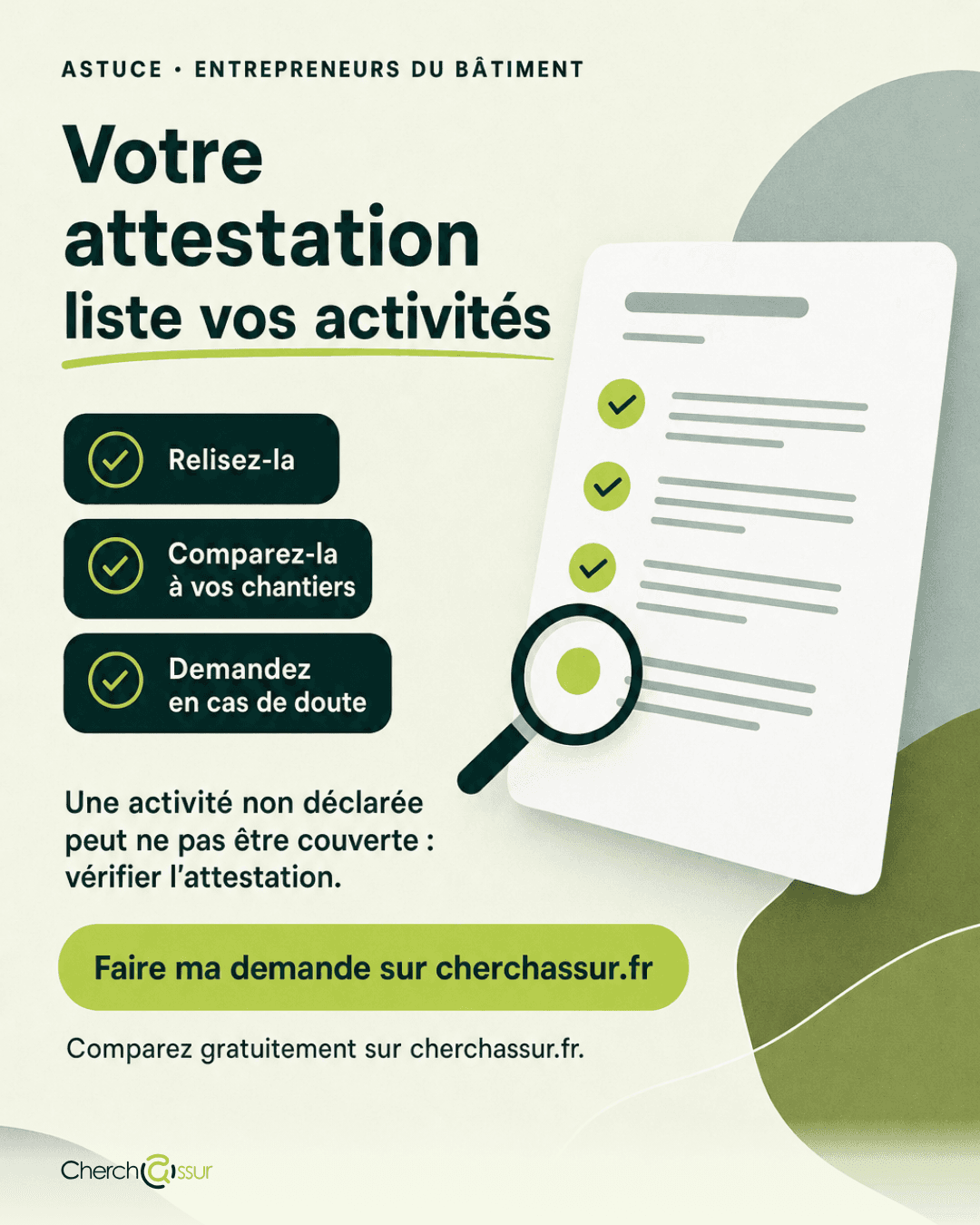 Activités déclarées décennale : pourquoi ne rien oublier