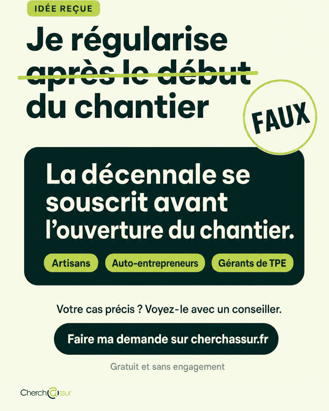 Assurance décennale obligatoire : peut-on commencer un chantier sans attestation ?